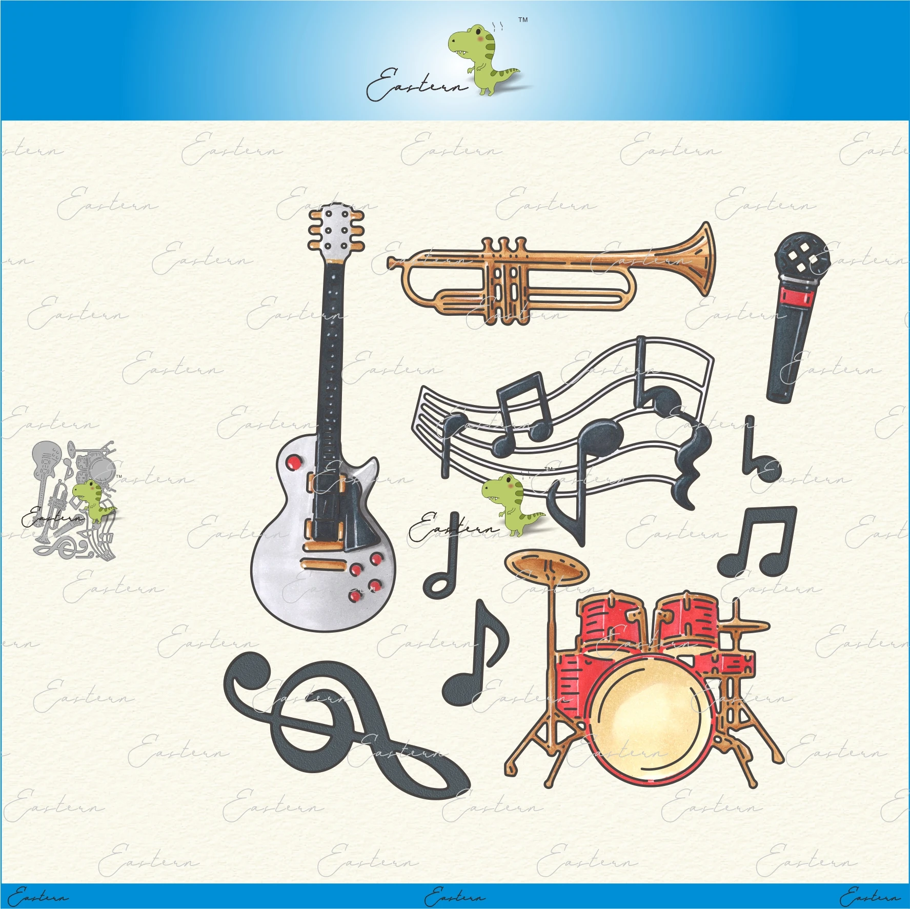 Musical Instrument Craft - Musical Instruments Collection metal cutting dies