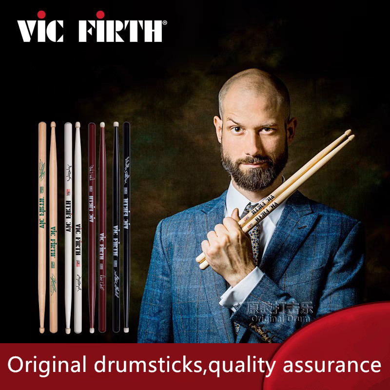 Musical Instrument Jazz - Professional Vic Firth Drumsticks 5A 5B