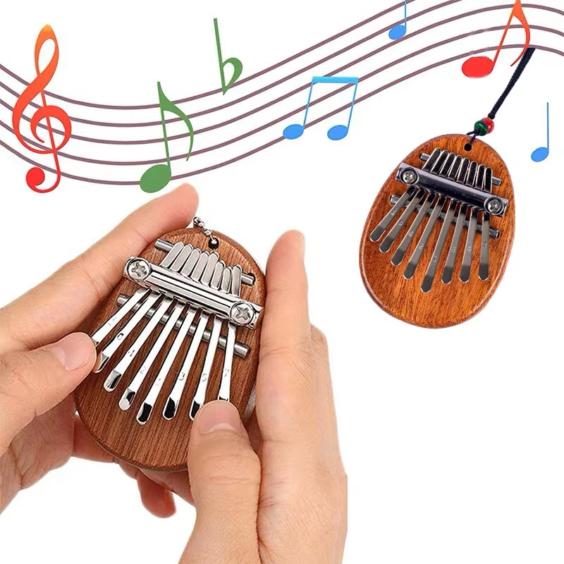 Musical Instrument Balalaika - 8-Key Mini Kalimba, High Quality Exquisite