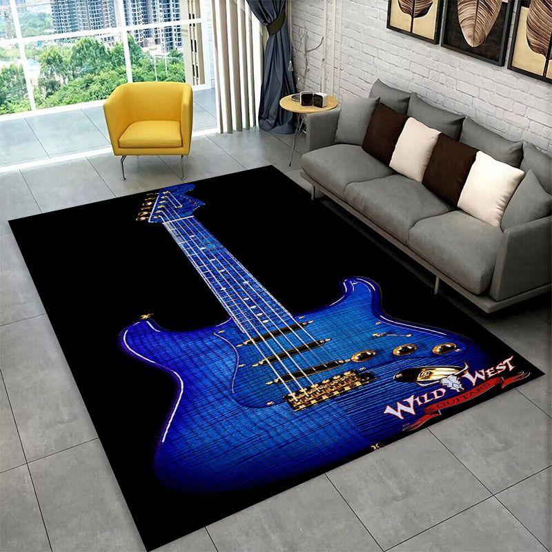 Musical Instrument Logo - Retro Fender Guitar Logo Instruments Music