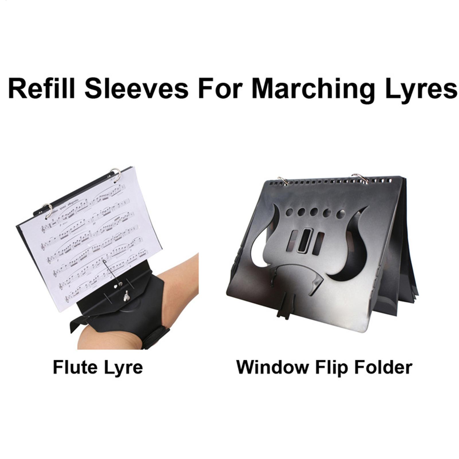 Musical Instrument ____ - Marching Band Folder Instrument Double Sided