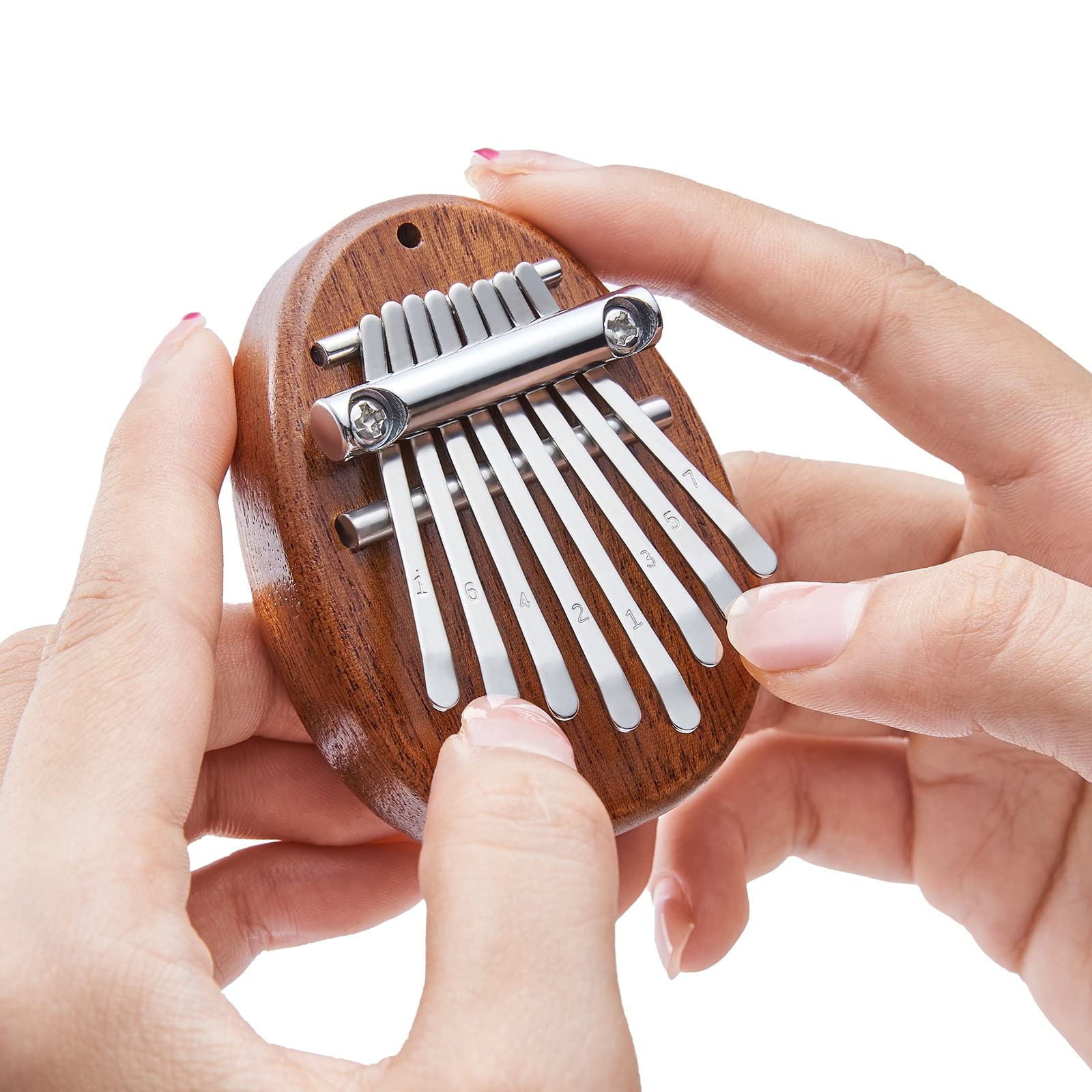 Musical Instrument Balalaika - Mini Kalimba 8 Key Thumb Piano
