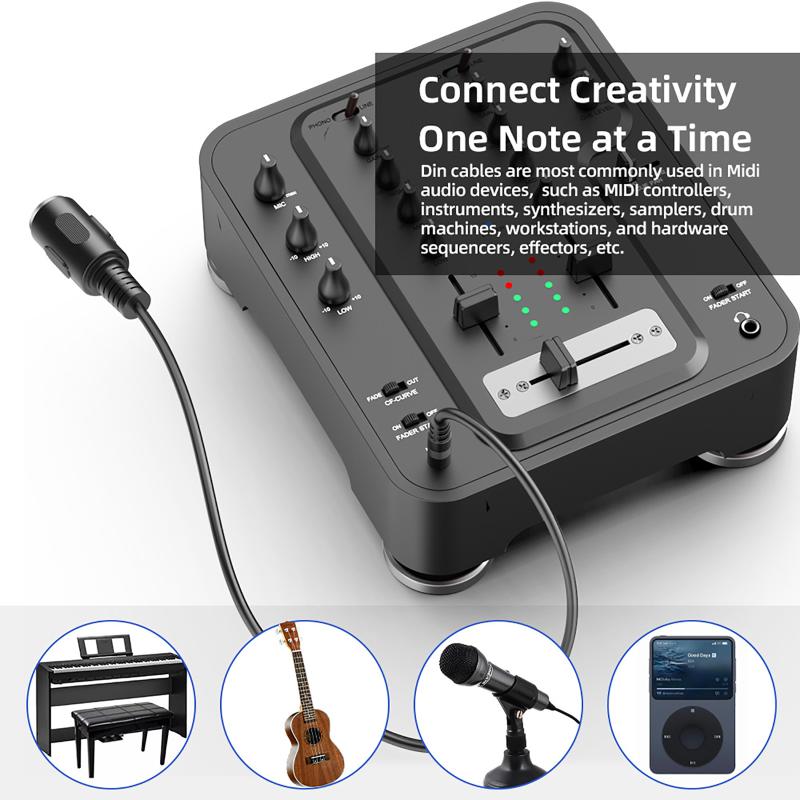 Musical Instrument Videos - ~*Hot Sale MIDI Din 5 To