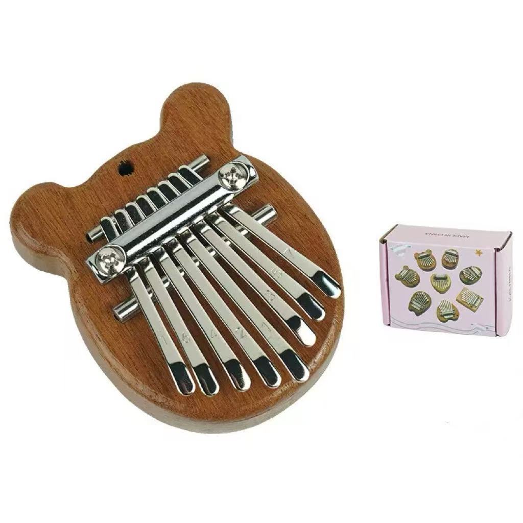 8 Keys Solid Wood Mini Kalimba - огляд і ціна Musical Instrument Balalaika