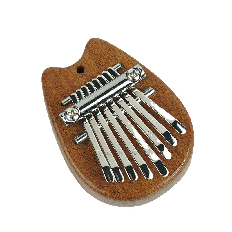 8 Keys Solid Wood Mini Kalimba - огляд і ціна Musical Instrument Balalaika