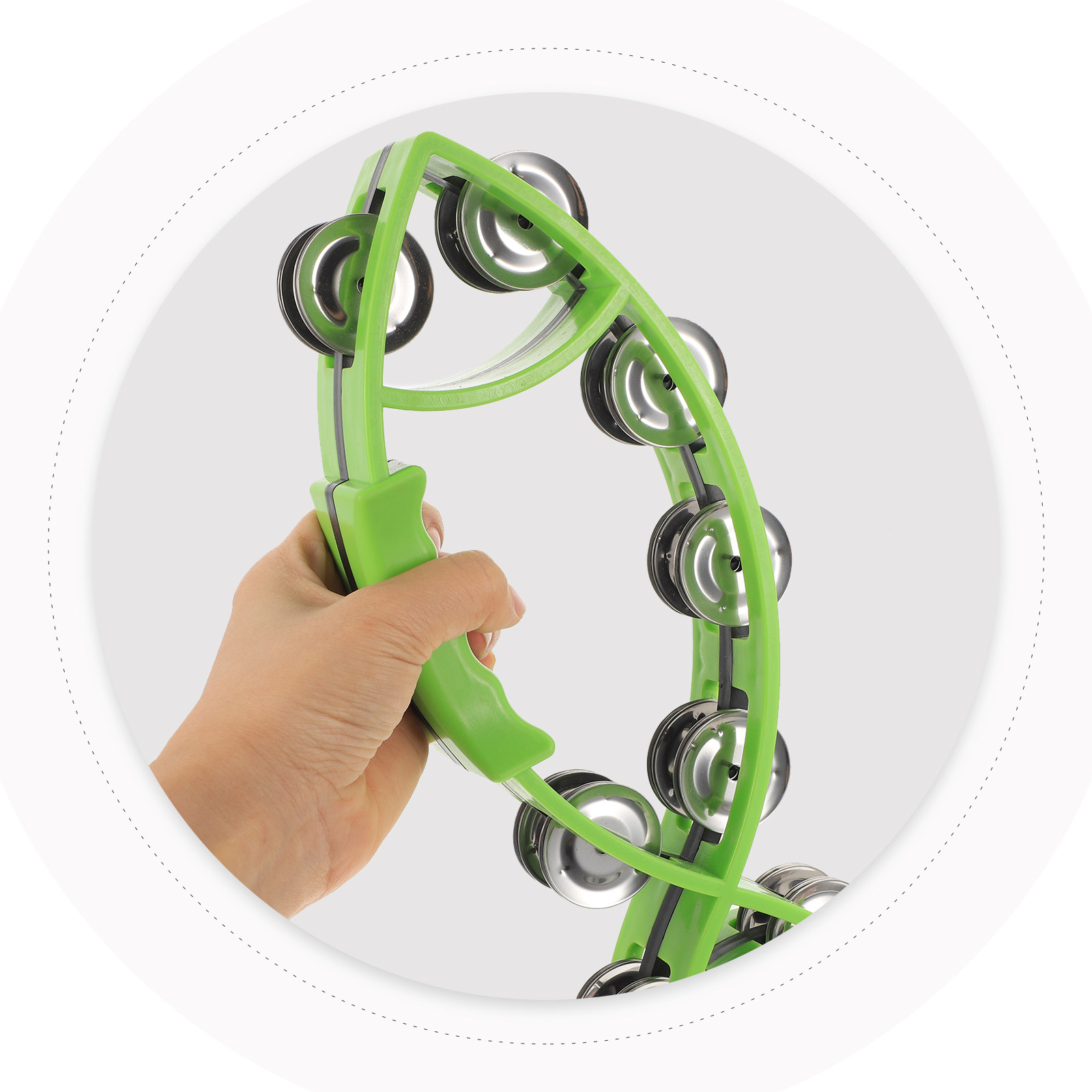 Handheld Percussion Tambourine - огляд і ціна Musical Instrument Tambourine