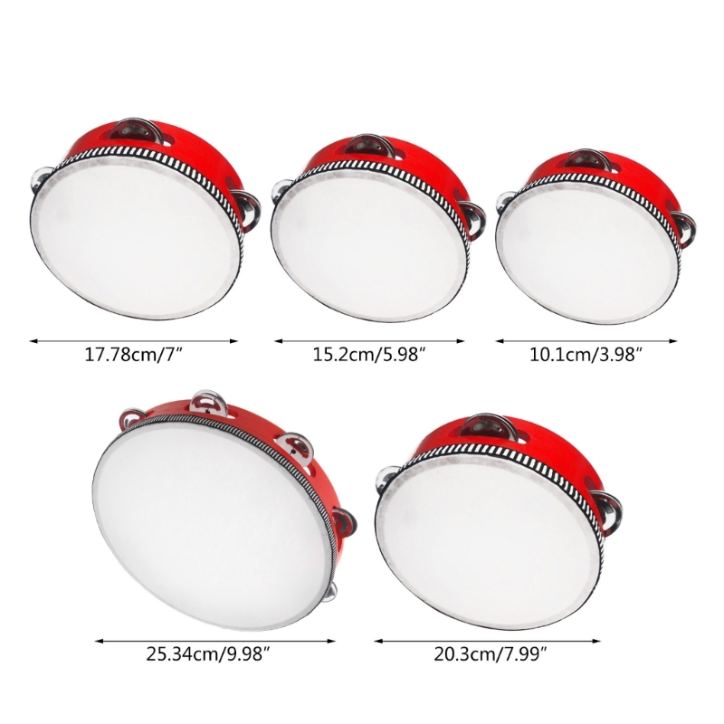 4/6/7/8/10inch Tambourine Drum - огляд і ціна Musical Instrument Tambourine