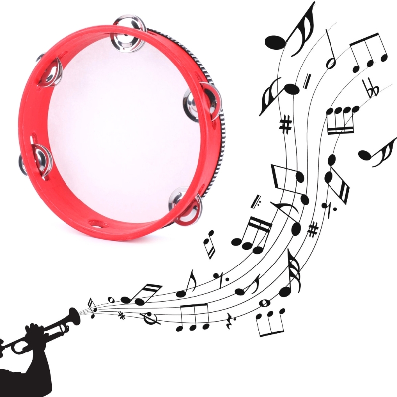 4/6/7/8/10inch Tambourine Drum - огляд і ціна Musical Instrument Tambourine