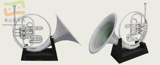Musical Instrument Horn 3d Pap - огляд і ціна Musical Instrument Diy