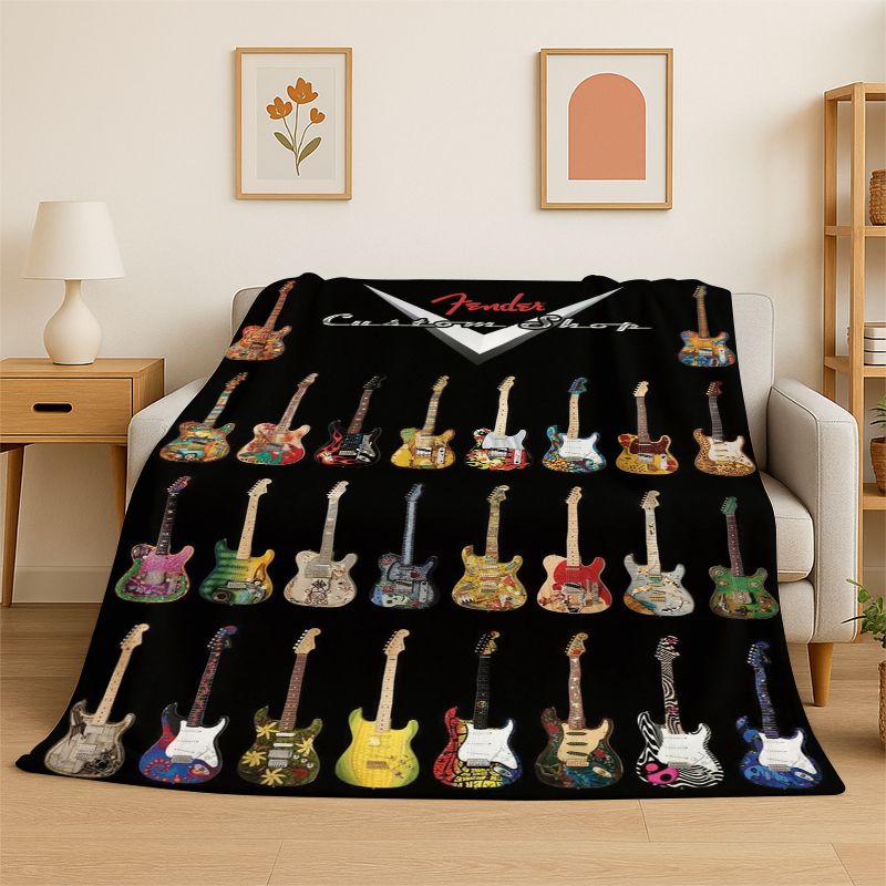 Retro Fender Guitar Logo Instr - огляд і ціна Musical Instrument Logo