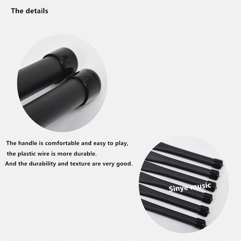 Drum Brushes Sticks Jazz Rock  - огляд і ціна Musical Instrument Jazz