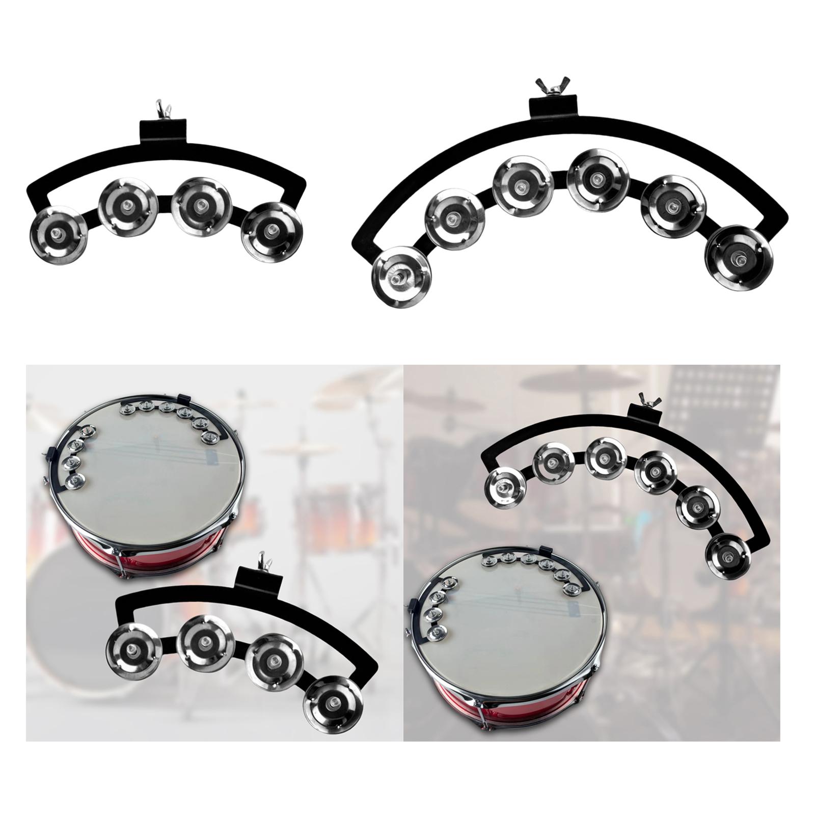 Hi Hat Tambourine Drum Set Met - огляд і ціна Tambourine Hand Drum