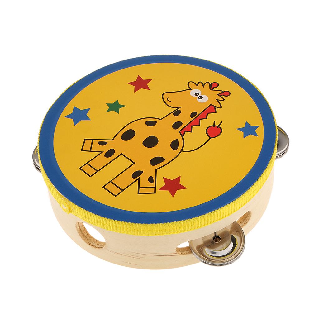 Wooden Tambourine Small Hand P - огляд і ціна Tambourine Hand Drum