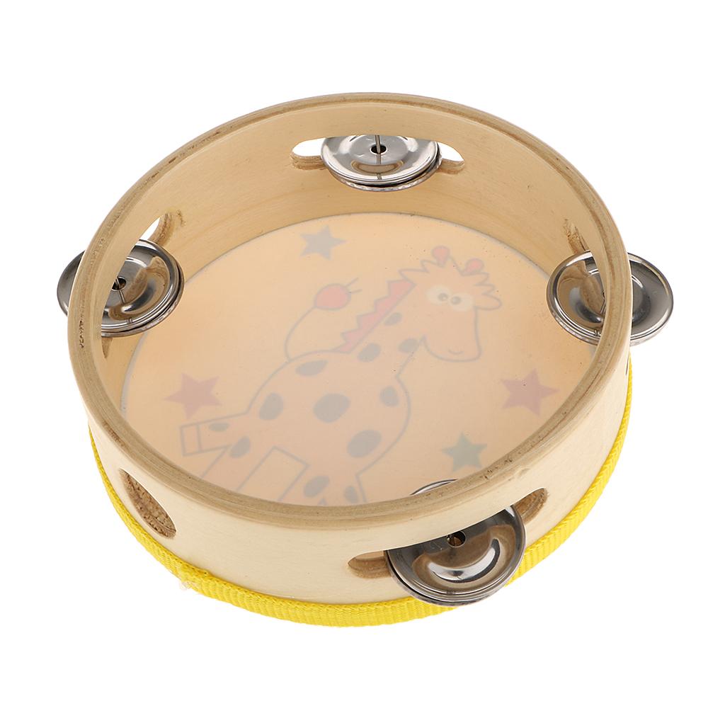Wooden Tambourine Small Hand P - огляд і ціна Tambourine Hand Drum