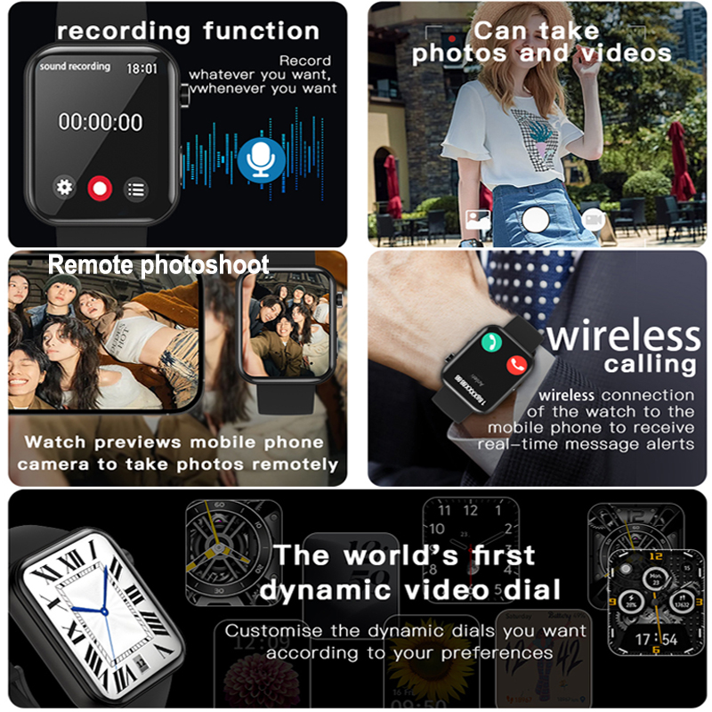 New Camera SmartWatch Men Wome - огляд і ціна Musical Instrument Craft