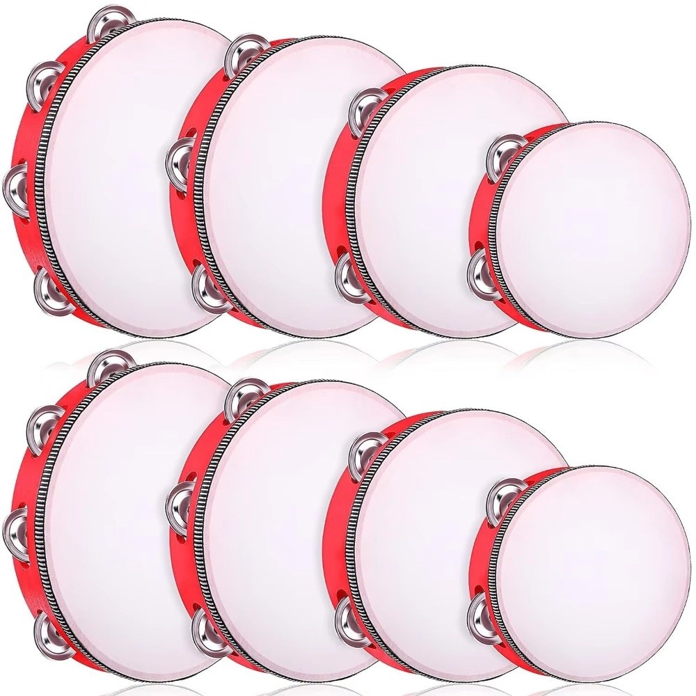 4/6/8/10 Inch Hand Held Drum M - огляд і ціна Tambourine Hand Drum