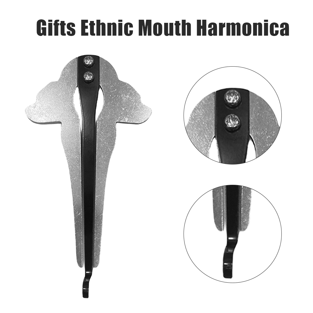 Portable Jaw Harp Chrome Russi - огляд і ціна Musical Instrument Harp