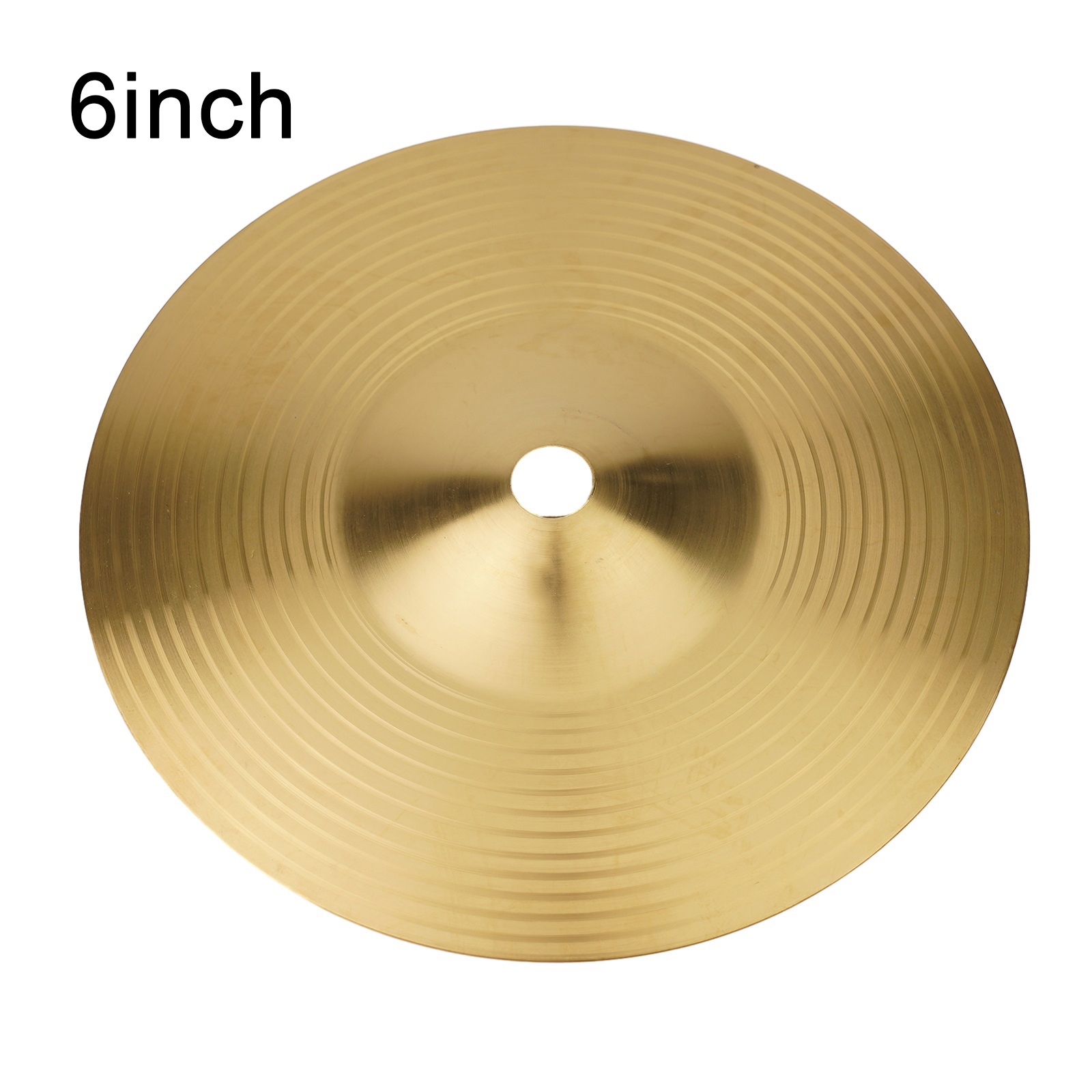 6Inch Drum Brass Cymbals Percu - огляд і ціна Musical Instrument Jazz