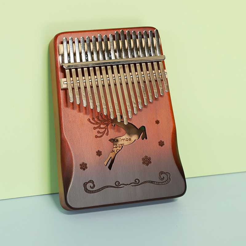 21 Key Mahogany Kalimba 17 key - огляд і ціна Musical Instrument Balalaika