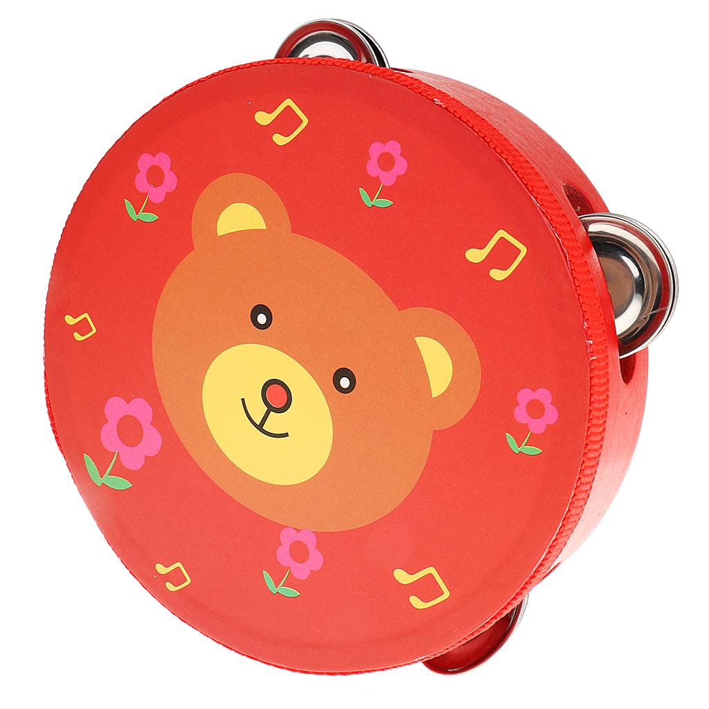 Hand Bell Wooden Tambourine Pe - огляд і ціна Tambourine Hand Drum