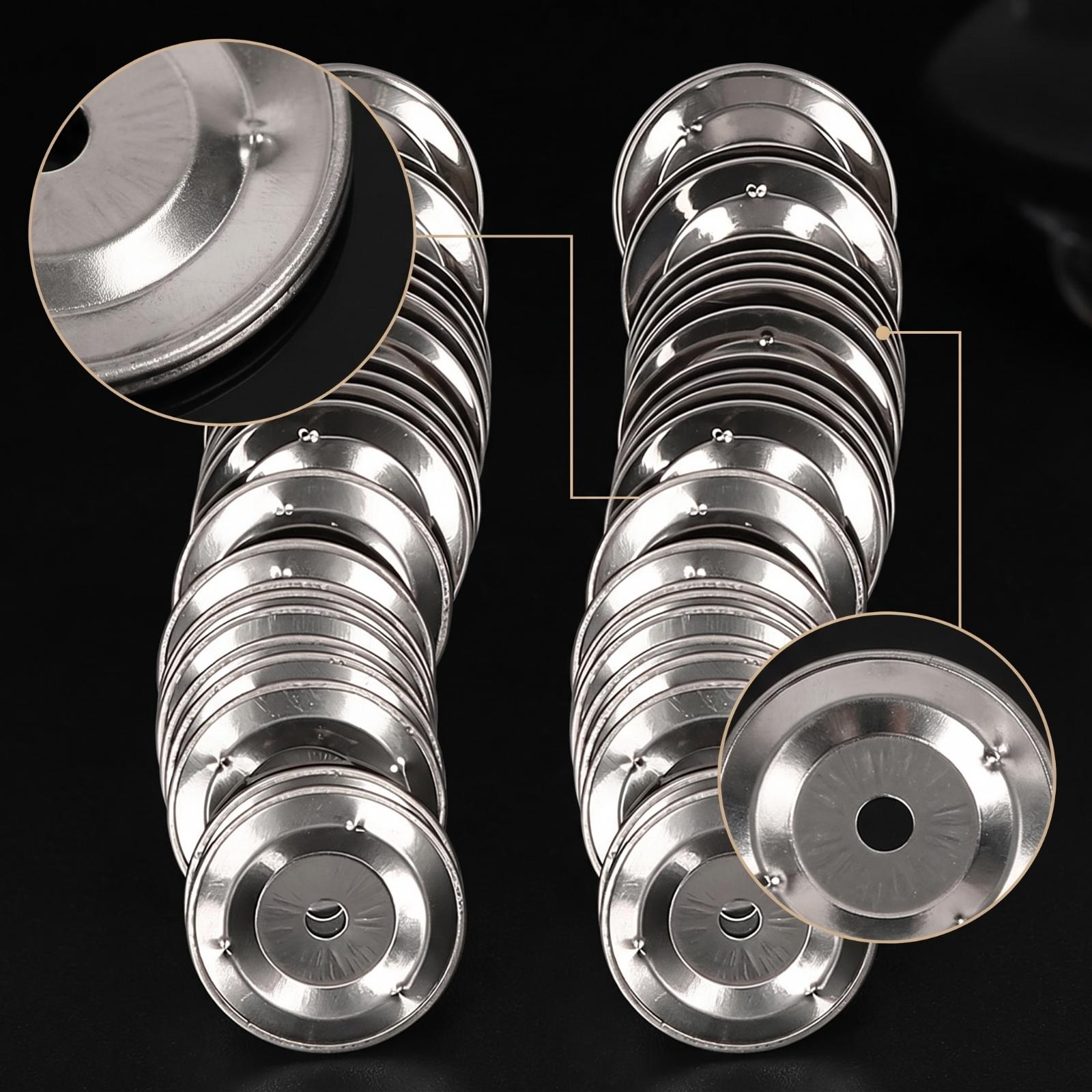50pcs Steel Tambourine Bells R - огляд і ціна Musical Instrument Diy