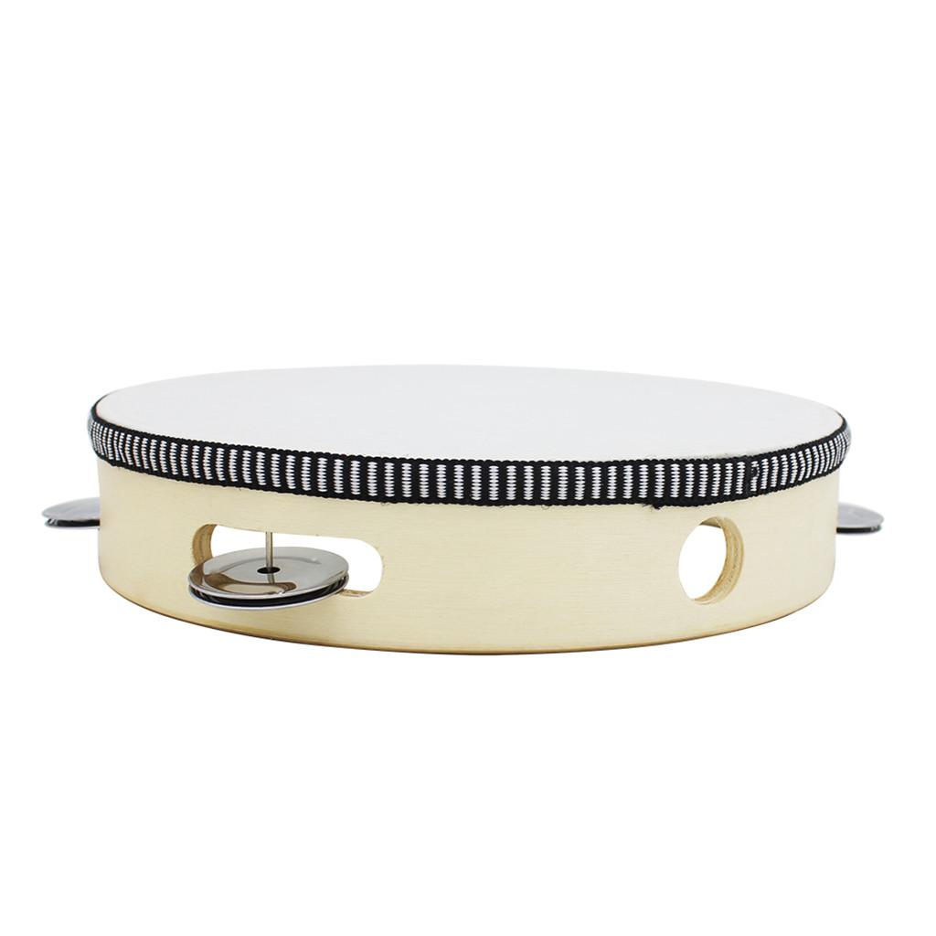 Wooden Tambourine for Children - огляд і ціна Tambourine Hand Drum