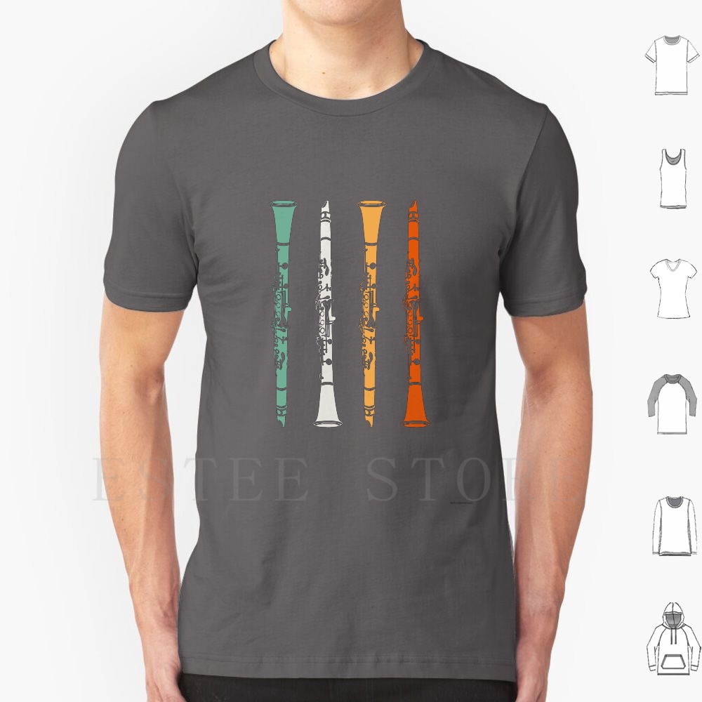 Clarinet T Shirt DIY Big Size  - огляд і ціна Musical Instrument Diy