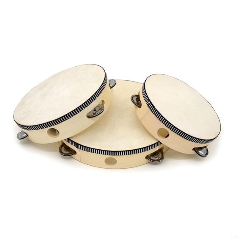 Tambourines with Metal Bells D - огляд і ціна Tambourine Hand Drum