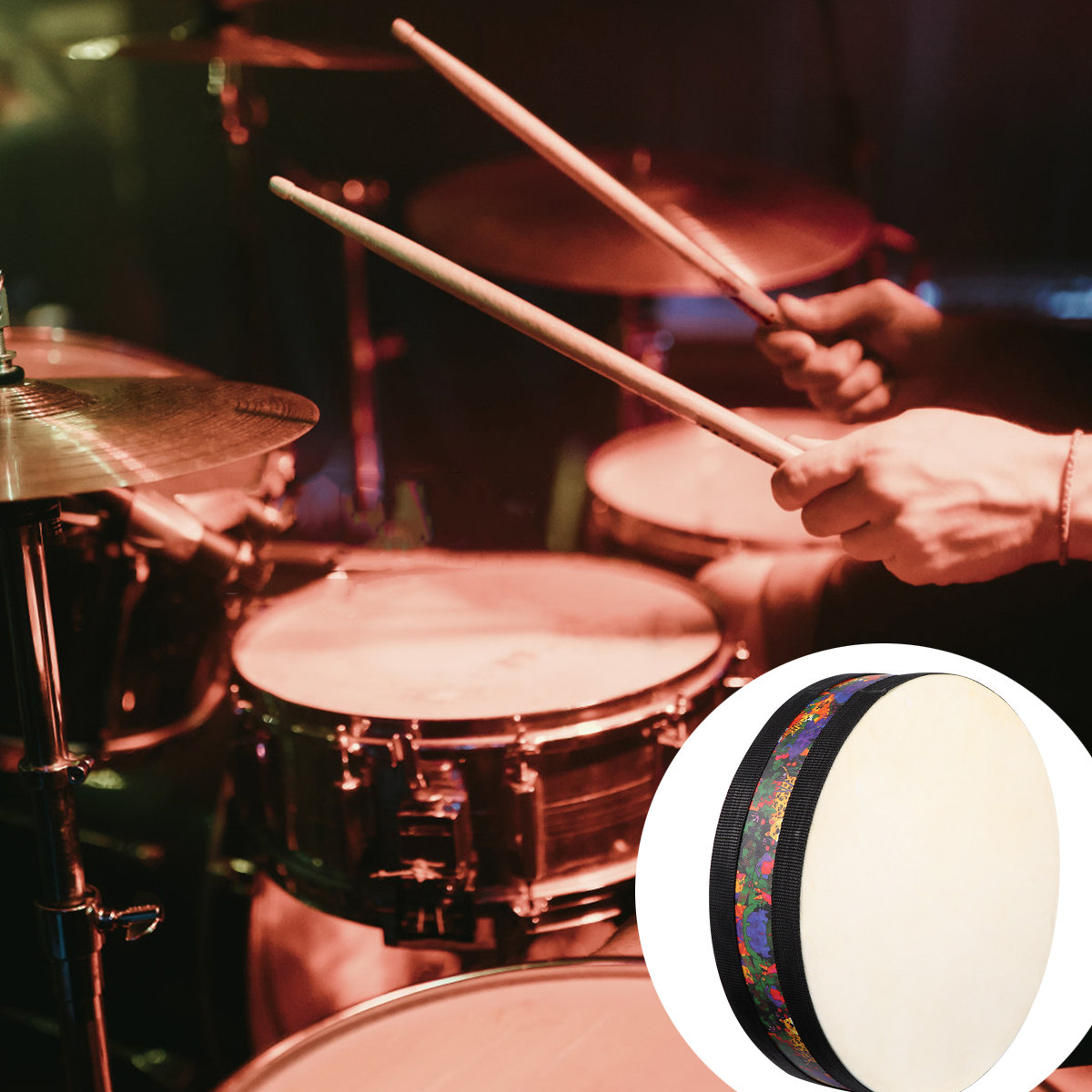 Percussion Car Horn Drum Djemb - огляд і ціна Musical Instrument Djembe