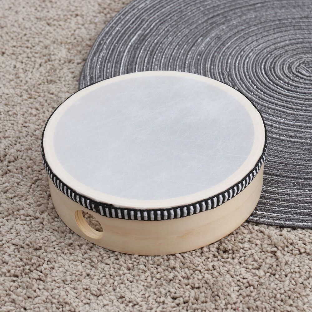 Instrument 4/6/8/10 Inch Woode - огляд і ціна Musical Instrument Tambourine