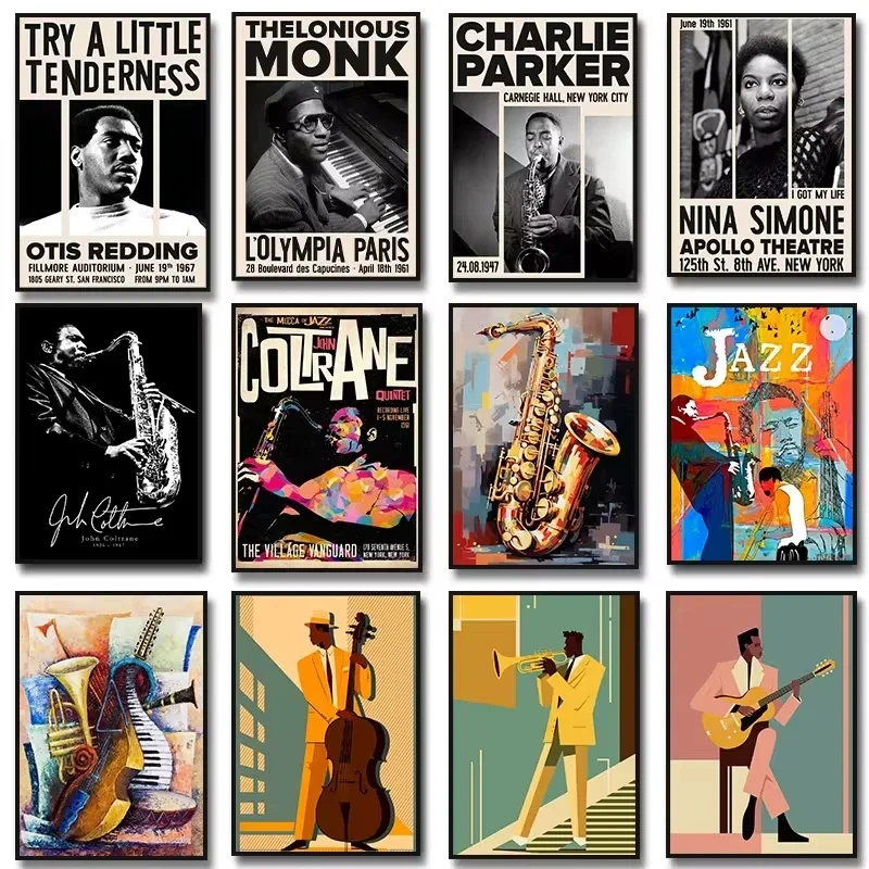 Jazz Music Saxophone Guitar Ce - огляд і ціна Musical Instrument Jazz