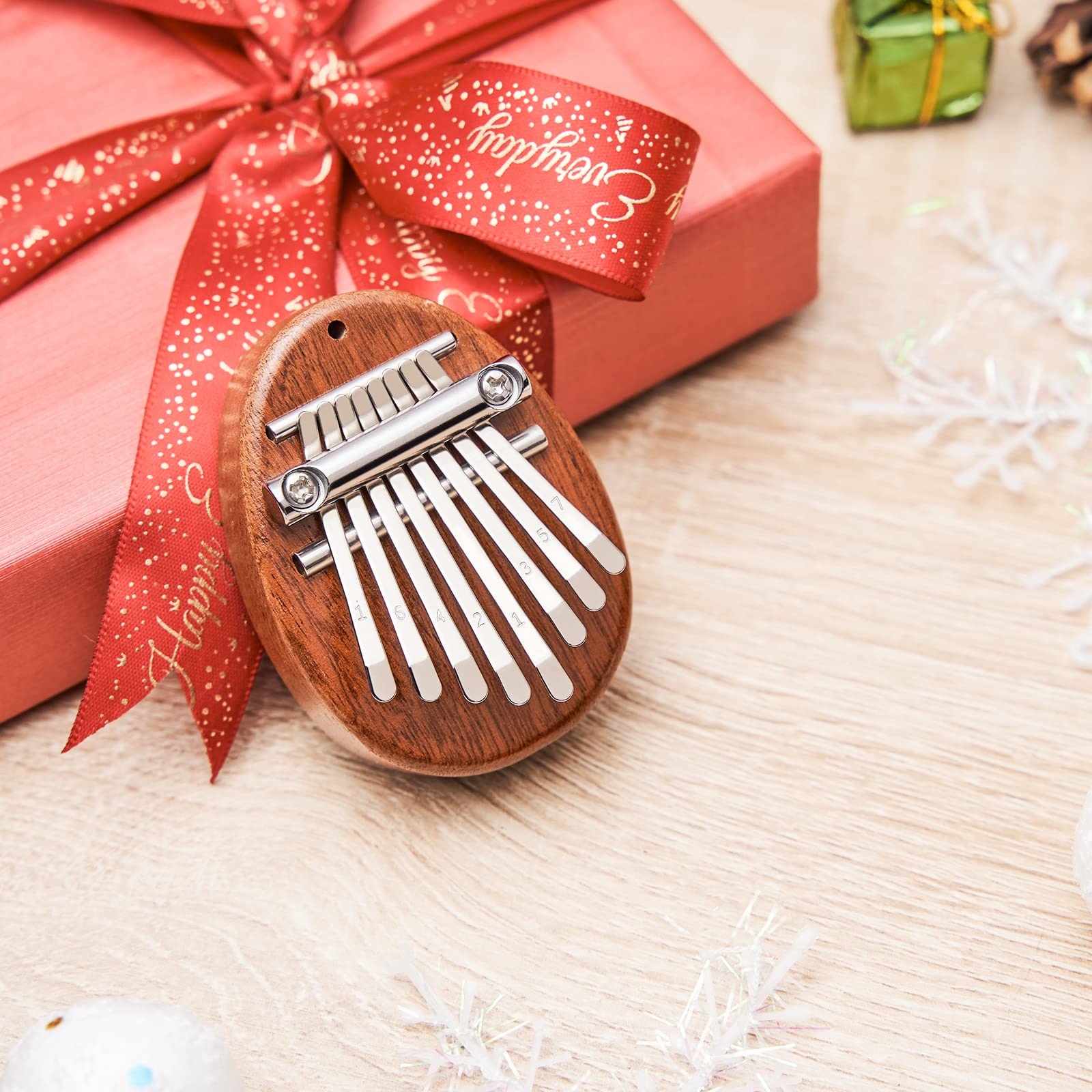 Mini Kalimba 8 Key Thumb Piano - огляд і ціна Musical Instrument Balalaika