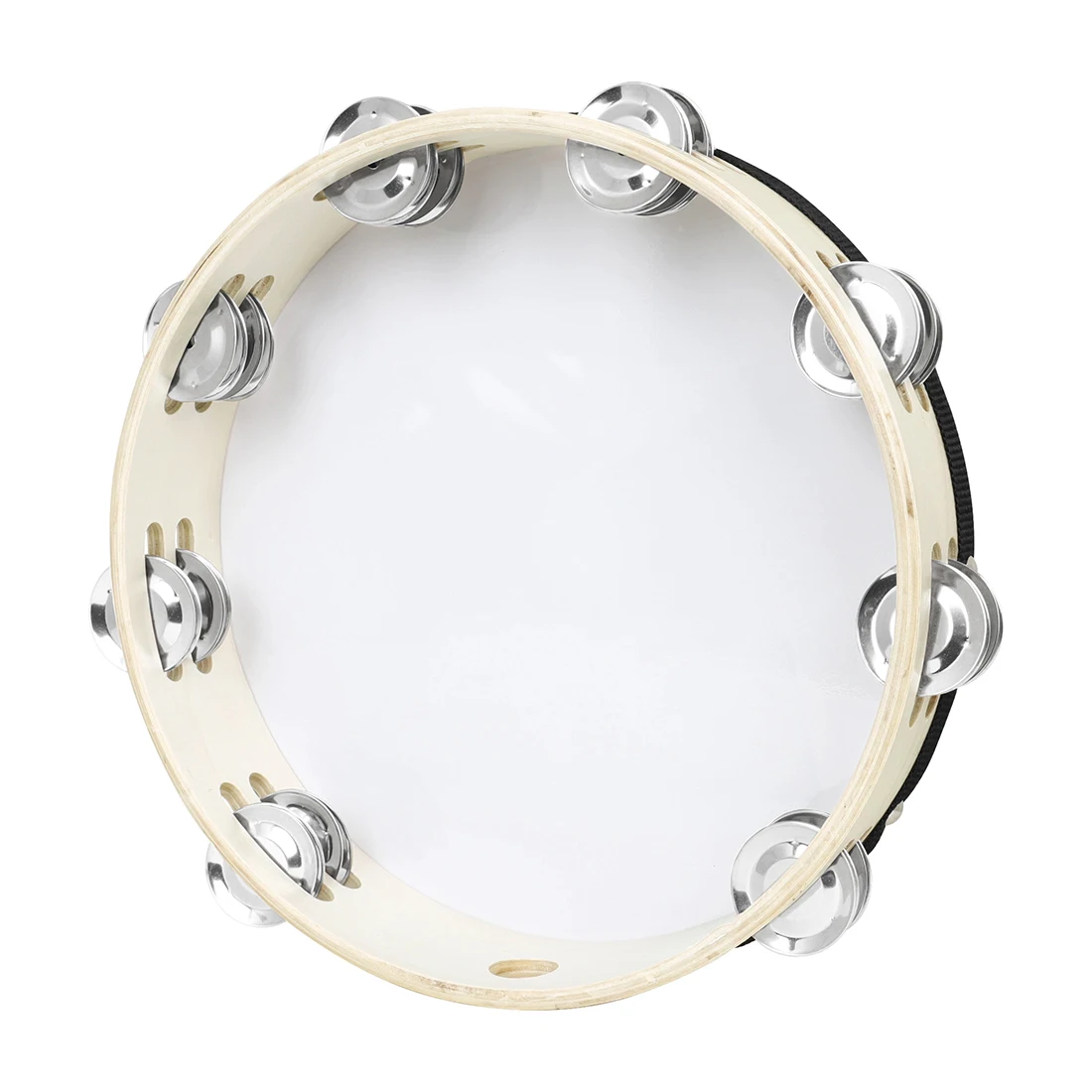 M MBAT 10-Inch Tambourine Wood - огляд і ціна Tambourine Hand Drum