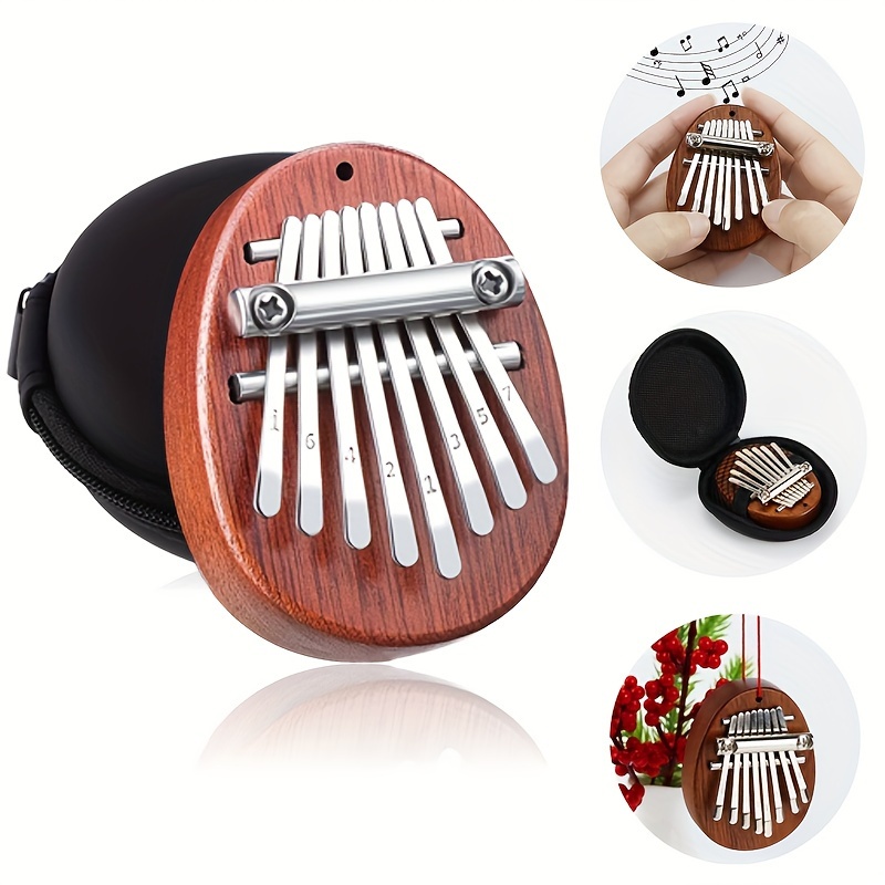 8 Key Mini Kalimba exquisite F - огляд і ціна Musical Instrument Balalaika