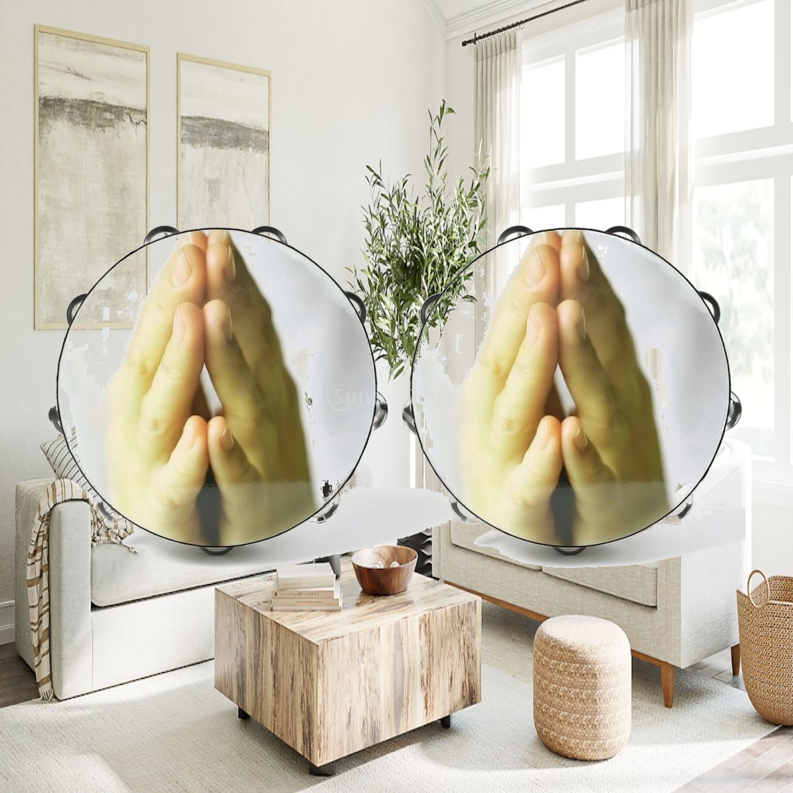 Kids Percussion Tambourine Sol - огляд і ціна Tambourine Hand Drum