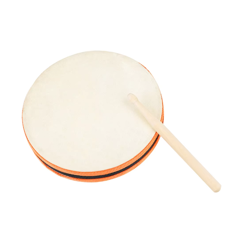 Hand Drum Double Side With Dru - огляд і ціна Tambourine Hand Drum