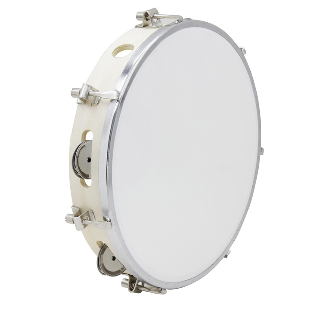 10 Inches Tambourine Adjustabl - огляд і ціна Tambourine Hand Drum